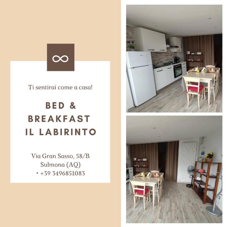 スルモナ Il Labirinto Bed & Breakfast エクステリア 写真