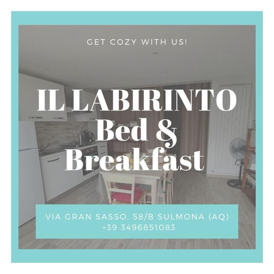 スルモナ Il Labirinto Bed & Breakfast エクステリア 写真